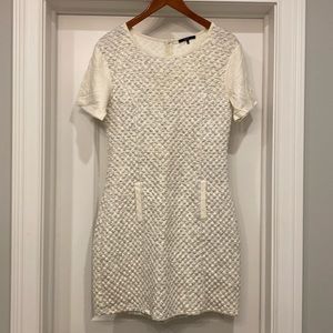 Tart Emmerson Bubble Dress Cream & Black Space Dye